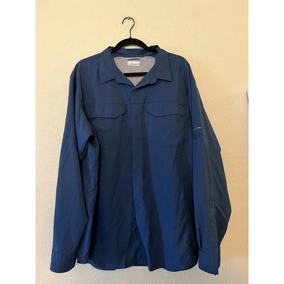 Columbia Men's PFG Tamiami™ II Long Sleeve Shirt Size XL - Picture 1 of 9